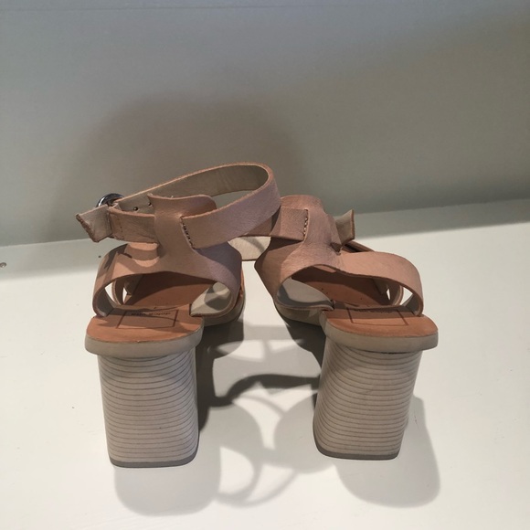 Dolce Vita Aaliyah Block Heel Nude Size 6 - Picture 6 of 8